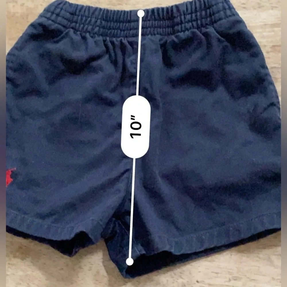 Ralph Lauren Infant Sz M‎ (6-12m) Navy Cotton Twill Chino Short